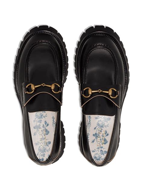 chunky loafers gucci